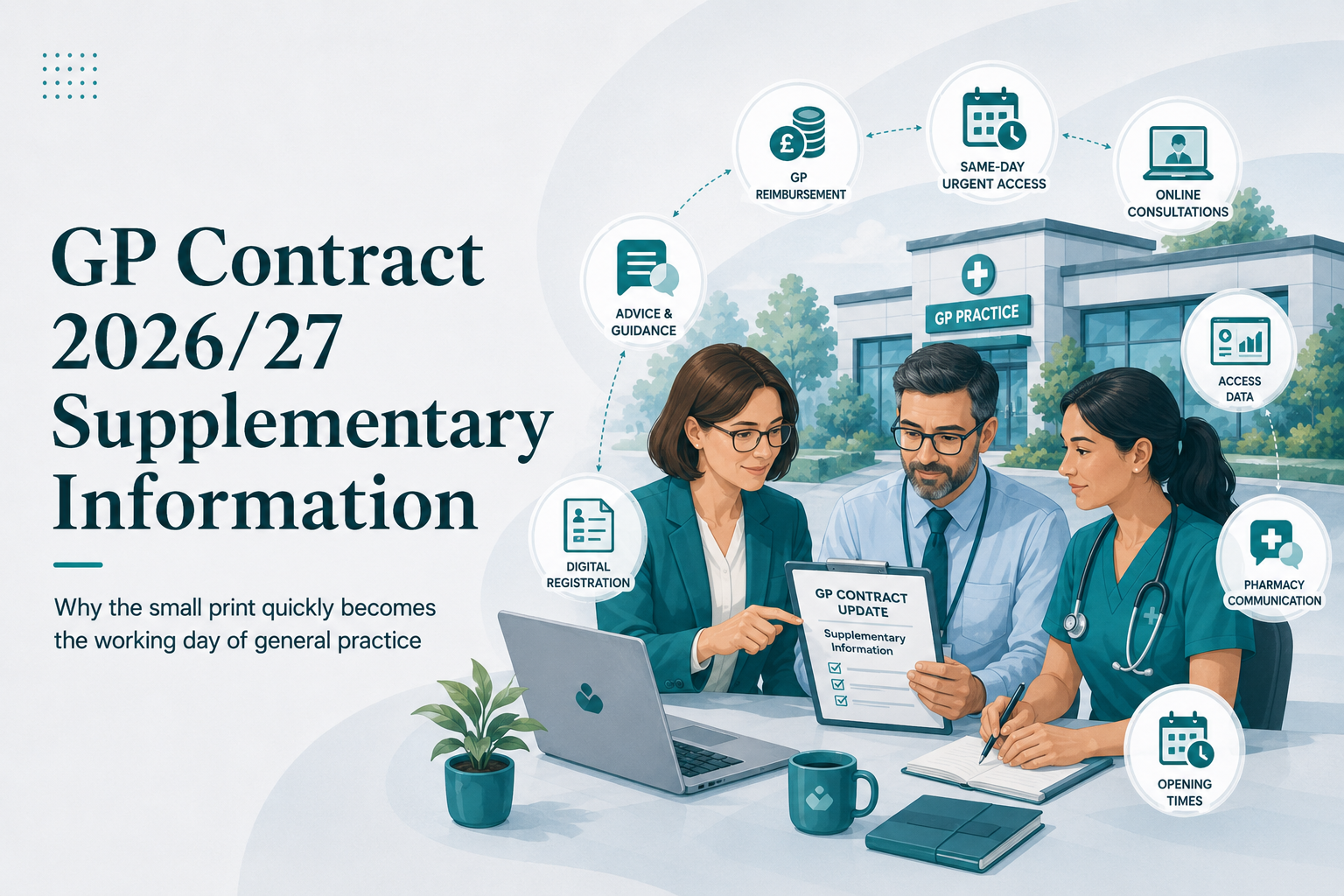 GP Contract 2026/27: The Small Print That Becomes the Working Day